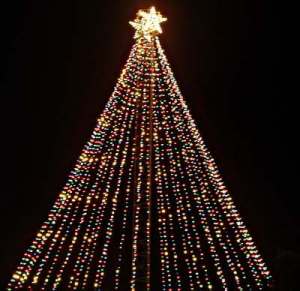 Zilker Park Christmas Tree, Austin, Texas
